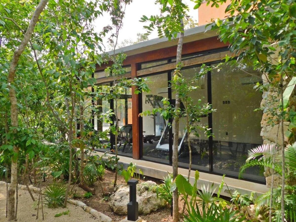 Amplio Depto. C/Terraza Privada + Hermosa Piscina Tulum Extérieur photo